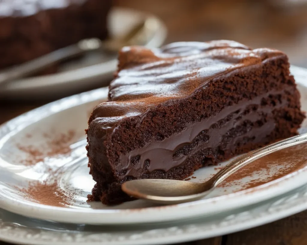 Recette de gâteau au chocolat fondant simple et rapide avec ingrédients faciles.